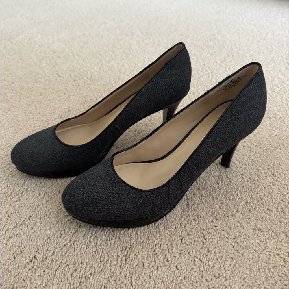 Classic Grey/Black Nine West Women's Heels